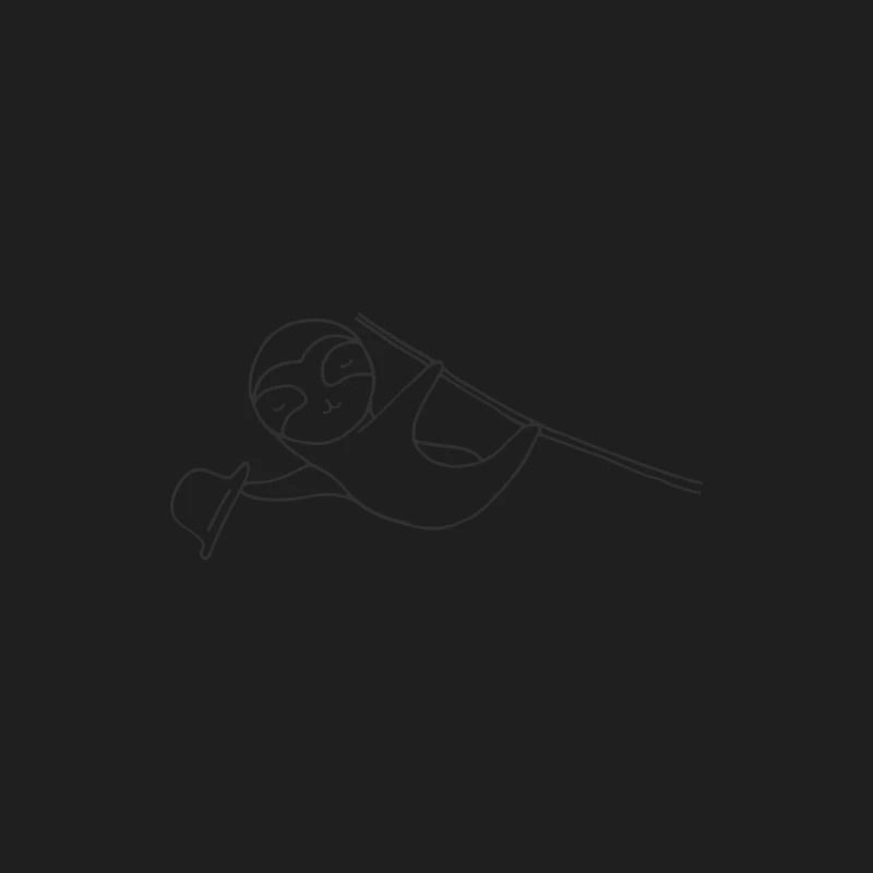 Dessin de paresseux avec chapeau haut de forme Homme Débardeur