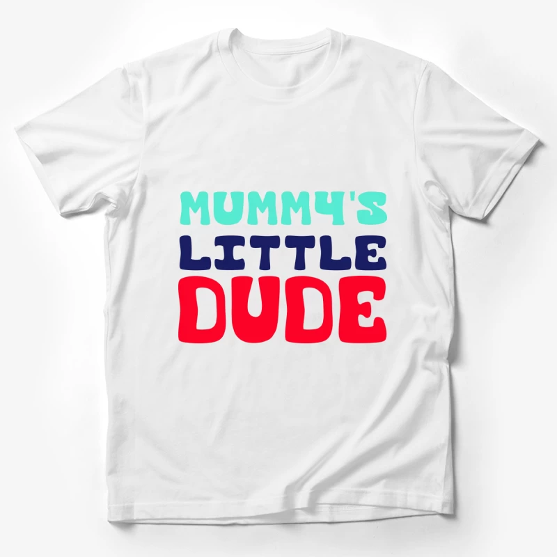 Design coloré avec texte pour enfants Homme T-Shirt
