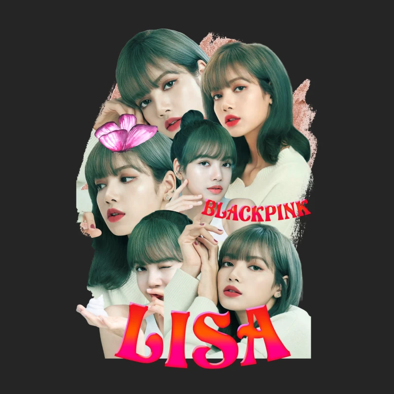 BLACKPINK Lisa - K-pop Icon in Fashion and Music Male Pullover Sweatshirt