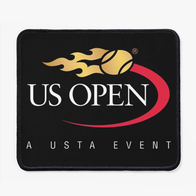 US Open Tennis Championship Tournament Logo Design Mouse Pad