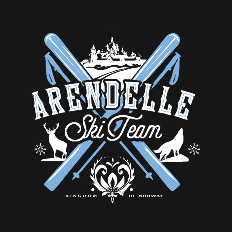 Arendelle Ski Team Mouse Pad