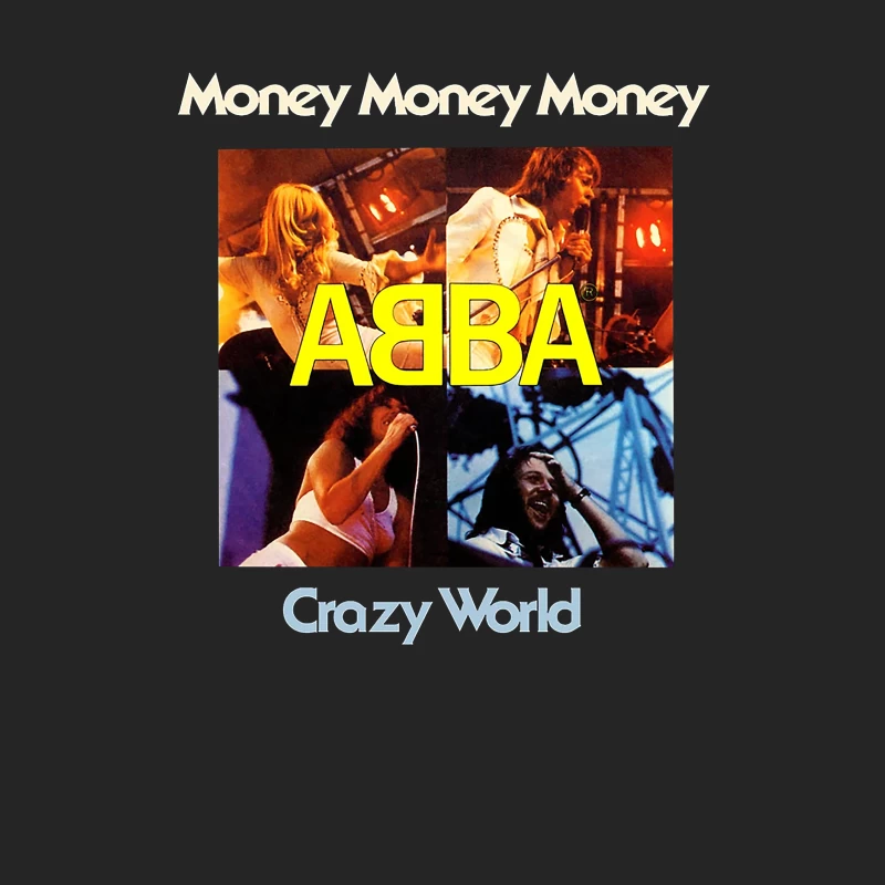 Abba Crazy World Female Pullover Sweatshirt