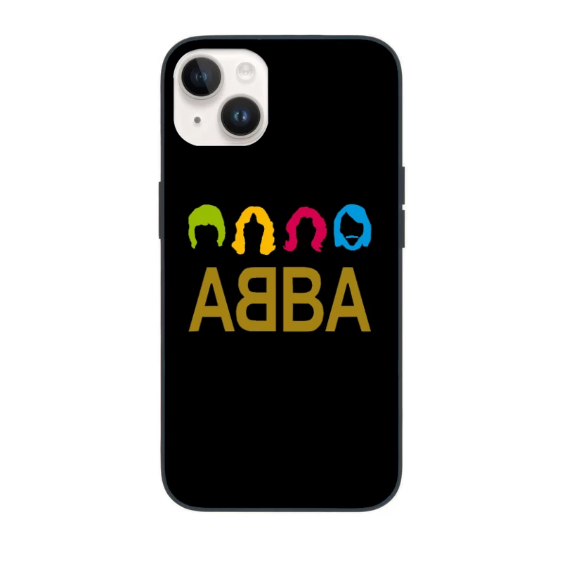 Abba Band Colorful iPhone Case