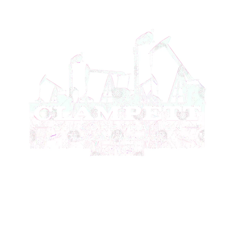 Clampett Oil Corp, distressed from THE BEVERLY HILLBILLIES Tapestry
