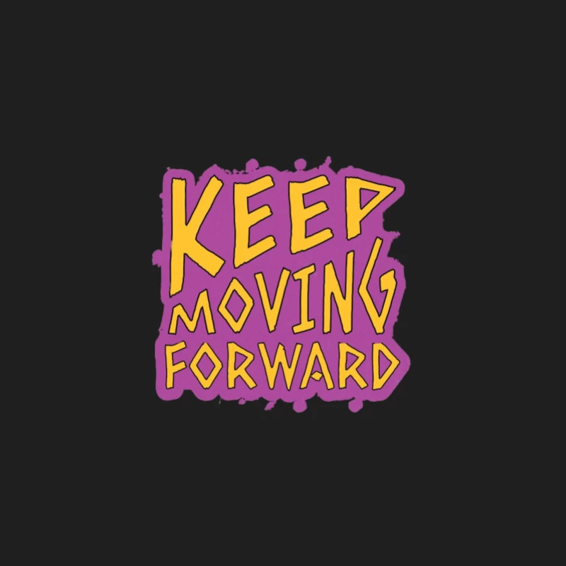 Message de motivation : Aller de l'avant Homme Débardeur