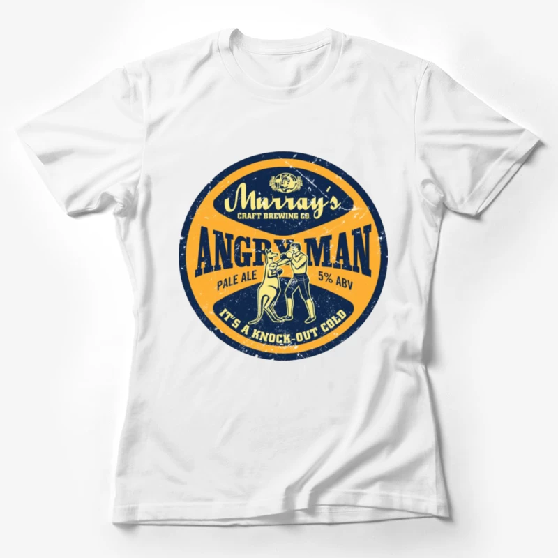 Angry Man Pale Ale Female T-Shirt