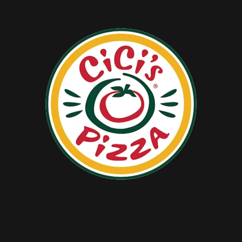 CiCi's Pizza Restaurant Chain Logo with Tomato Symbol Female Long Sleeve T-Shirt