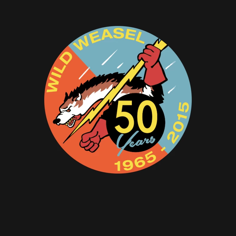 Wild Weasel 50 Years Male Long Sleeve T-Shirt