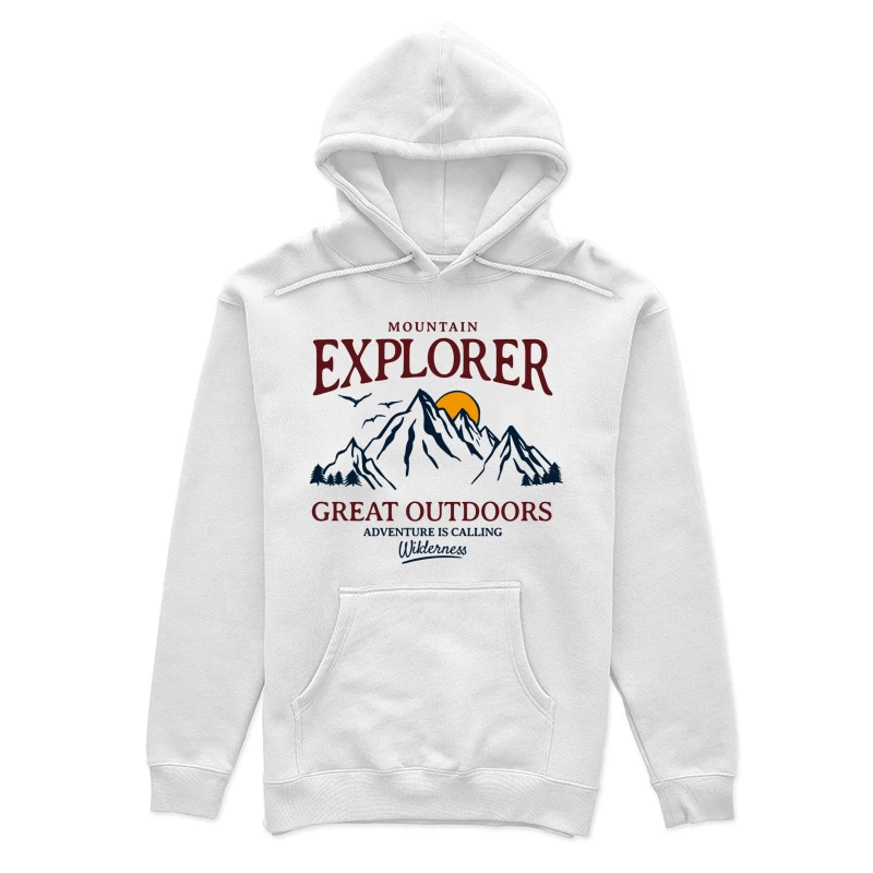 Bergabenteuer im Freien Damen Pullover Hoodie