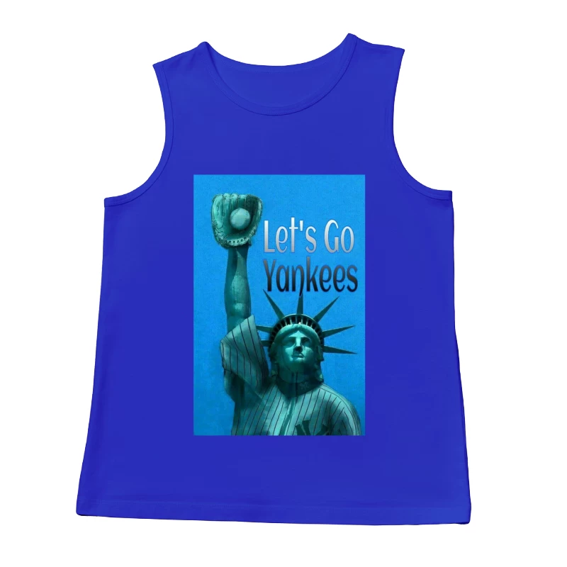 Baseball - New York Yankees - LET'S GO YANKEES Male Tank Top