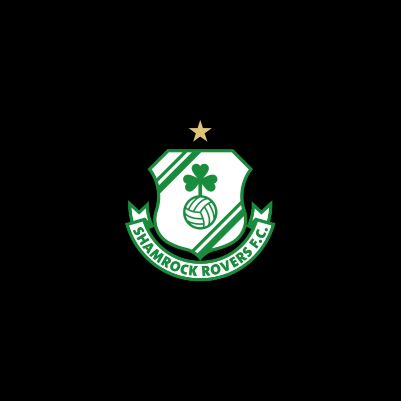 Logo of Shamrock Rovers F.C. Travel Mug