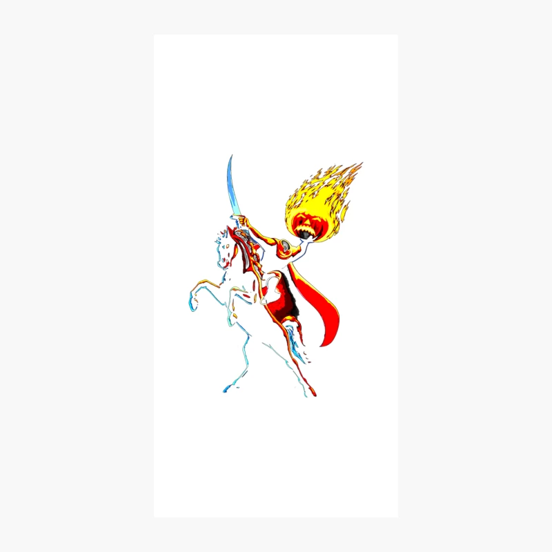 The Headless Horseman of Sleepy Hollow iPhone Case
