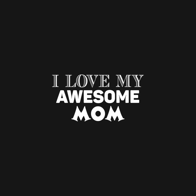 Message d'amour pour maman géniale Femme T-Shirt