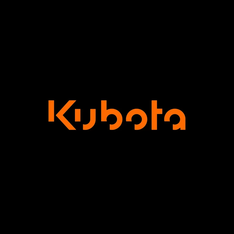 Kubota Corporation Orange Logo Design Coffee Mug