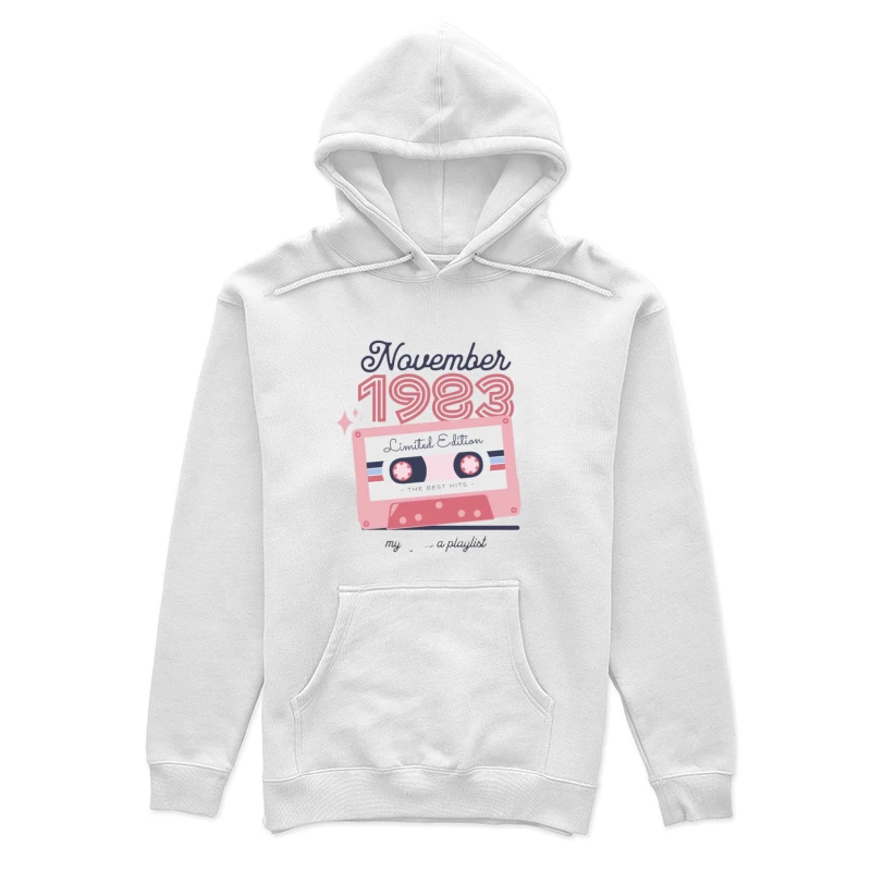 November 1983 Musikkassette Damen Pullover Hoodie