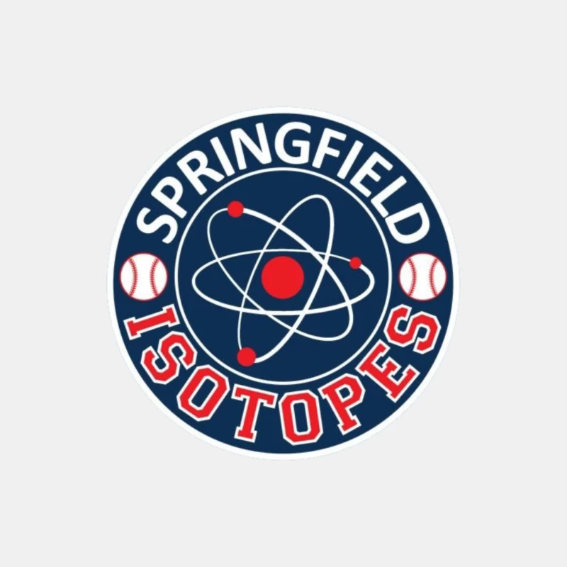 Springfield Isotopes Baseball 2 Male Tank Top