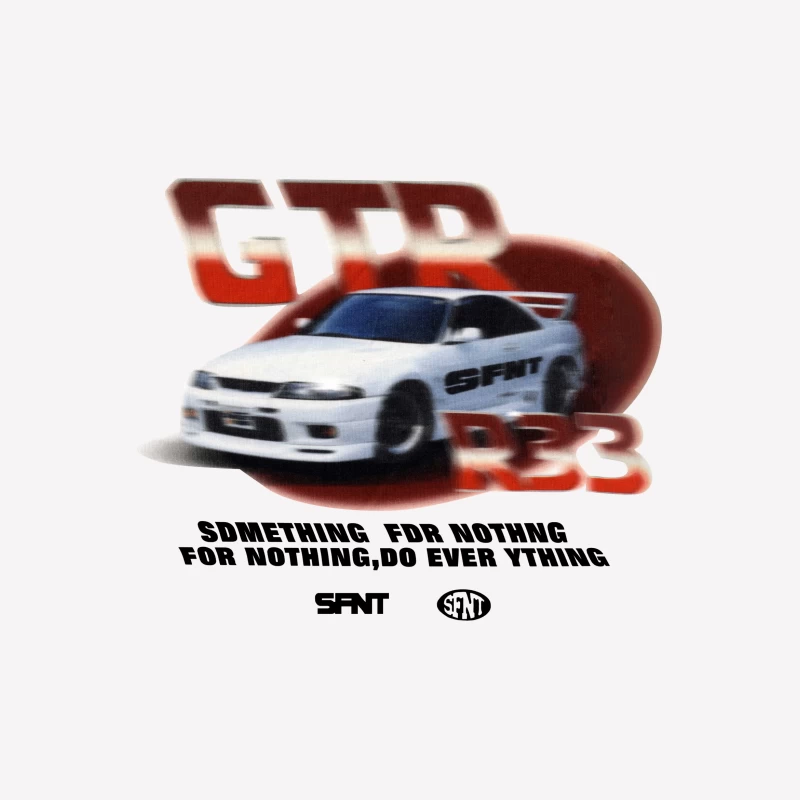 Nissan GTR R33 Design Herren T-Shirt