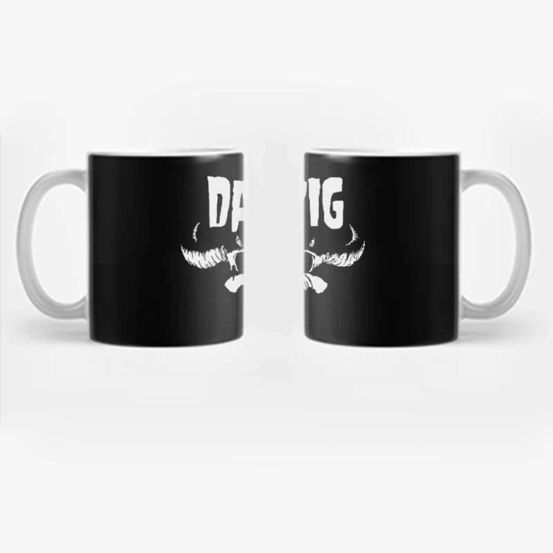 Danzig Band Gothic Skull Logo Design Coffee Mug