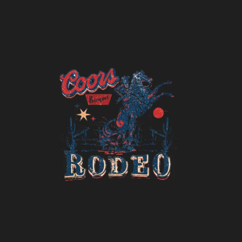 Design Coors Rodeo avec Cowboy et Cheval Homme Débardeur