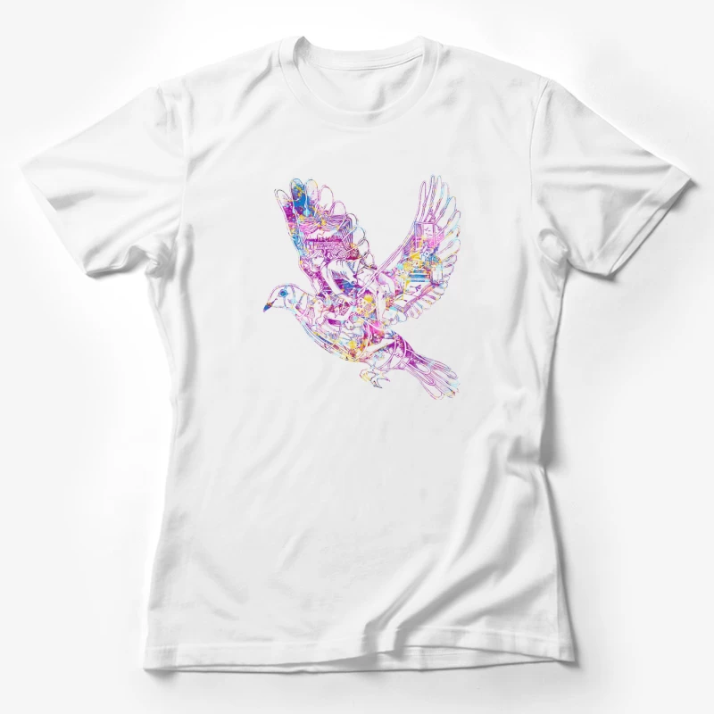 Coldplay Dove Fly Female T-Shirt