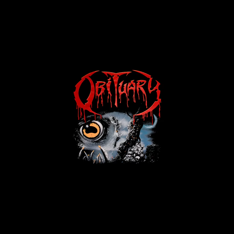 Obituary Slowly We Rot Red iPhone Case