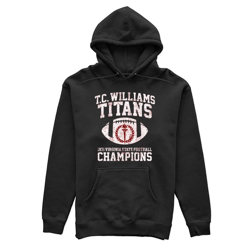 T.C. Williams Titans 1971 Football Female Pullover Hoodie