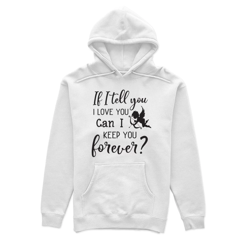 Message d'amour romantique Femme Sweat à capuche