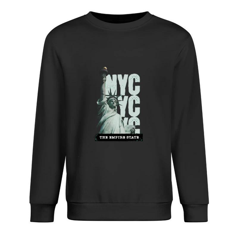 Graphique Statue de la Liberté NYC Homme Sweat-shirt à enfiler
