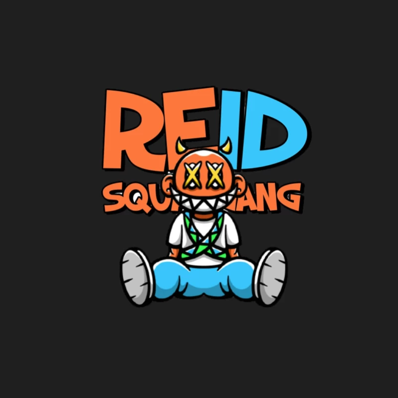 Reid Squid Gang Figuren Design Herren Tanktops