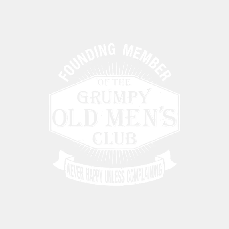New Grumpy Old Men_s Club Male Tank Top