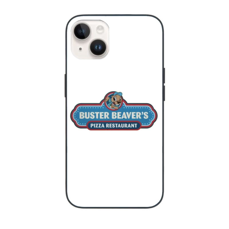 Buster Beaver's Pizza Restaurant iPhone Case