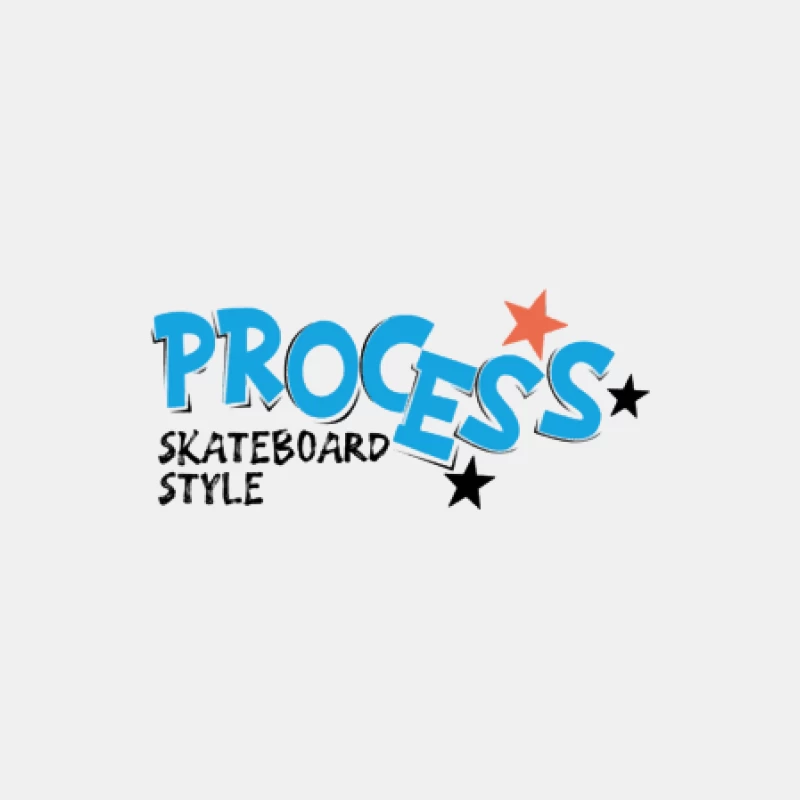 Process Skateboard Stil Design Herren Tanktops