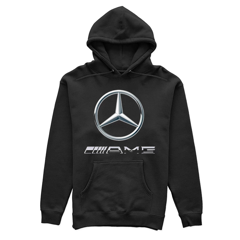 Mercedes-Benz AMG Logo - Premium German Automotive Brand Symbol Female Pullover Hoodie