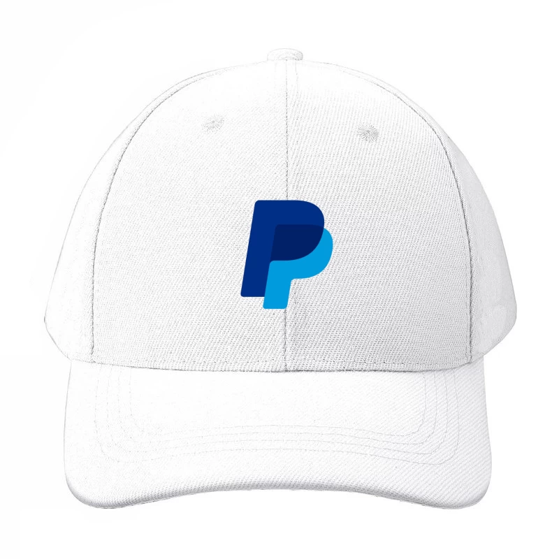 PayPal Double P Logo Design in Blue Shades Baseball Cap