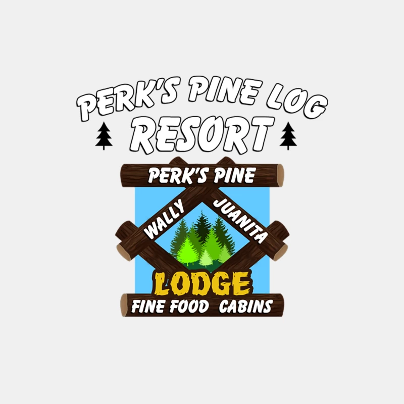 Perk_s Pine Log Resort from The Great Outdoors Male Tank Top