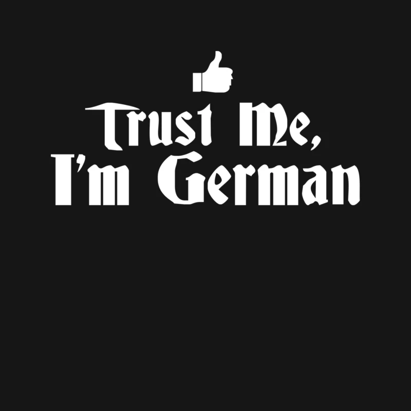 Trust me, I_m German - Deutschland Germany person race text pride tee Mouse Pad
