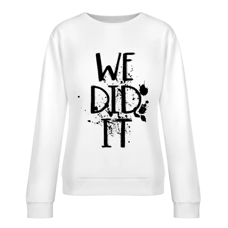 Silhouette von zwei Tänzern Damen Pullover Sweatshirt