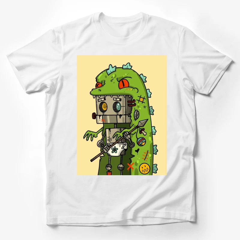 Robokite in Dinosaur Costume Male T-Shirt