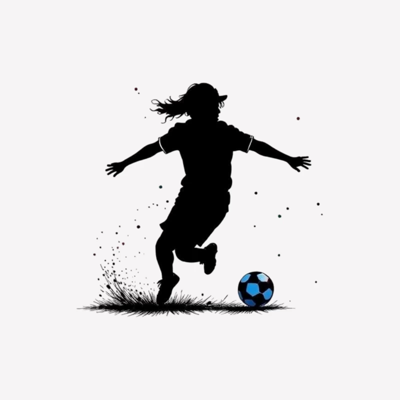 Dynamic Soccer Celebration Male T-Shirt