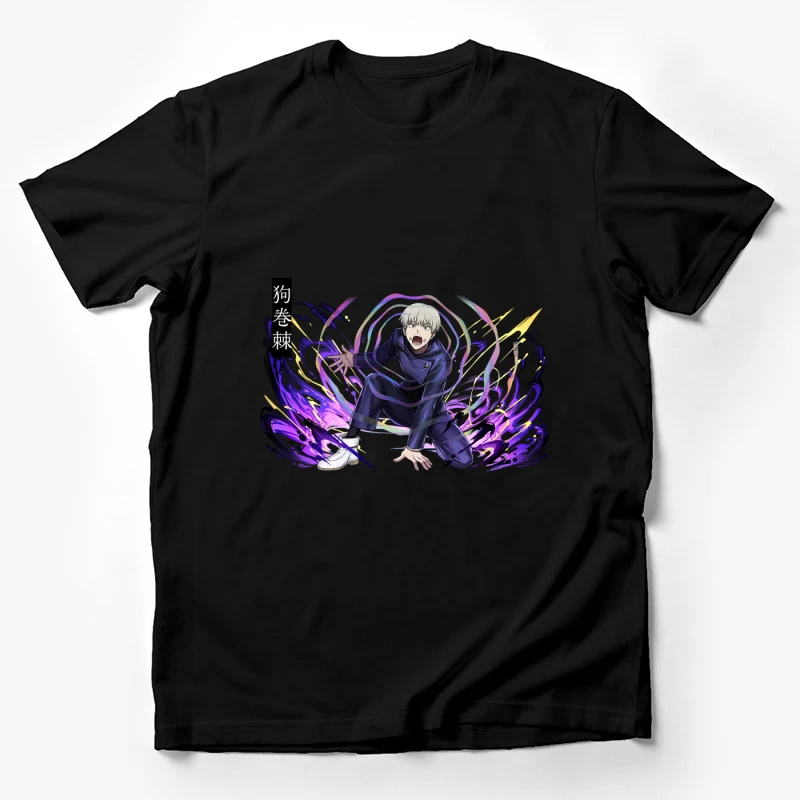 Junger Held mit magischen Kräften Herren T-Shirt
