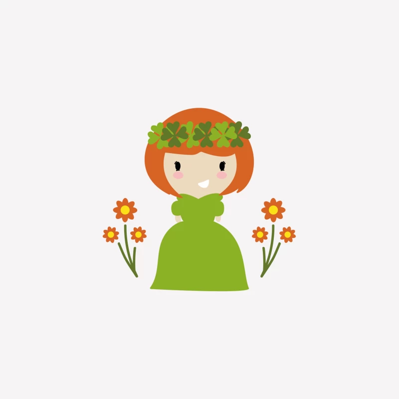 Fée de la nature avec fleurs Femme T-Shirt