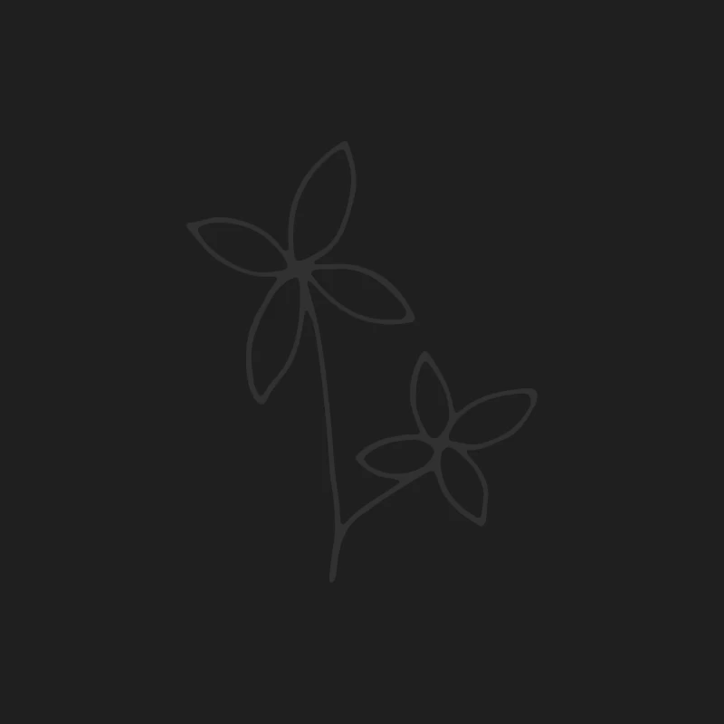 Design floral minimaliste en ligne Homme Débardeur