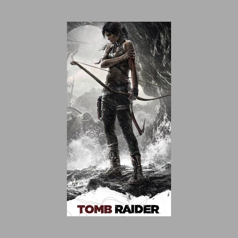 Tomb Raider: Action-Packed Adventure with Bow-Wielding Heroine Female Pullover Hoodie