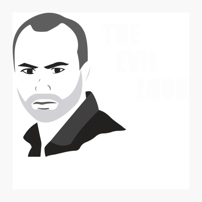 Murr Evil Look Funny Pin