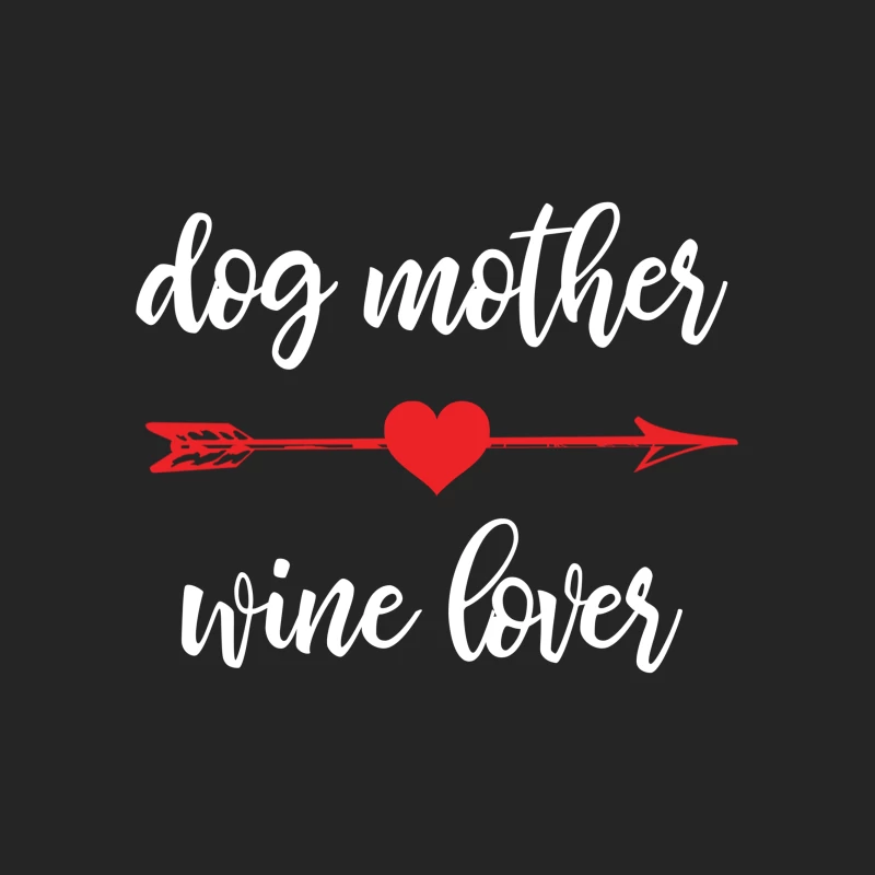 Amour des chiens et du vin Homme Sweat-shirt à enfiler