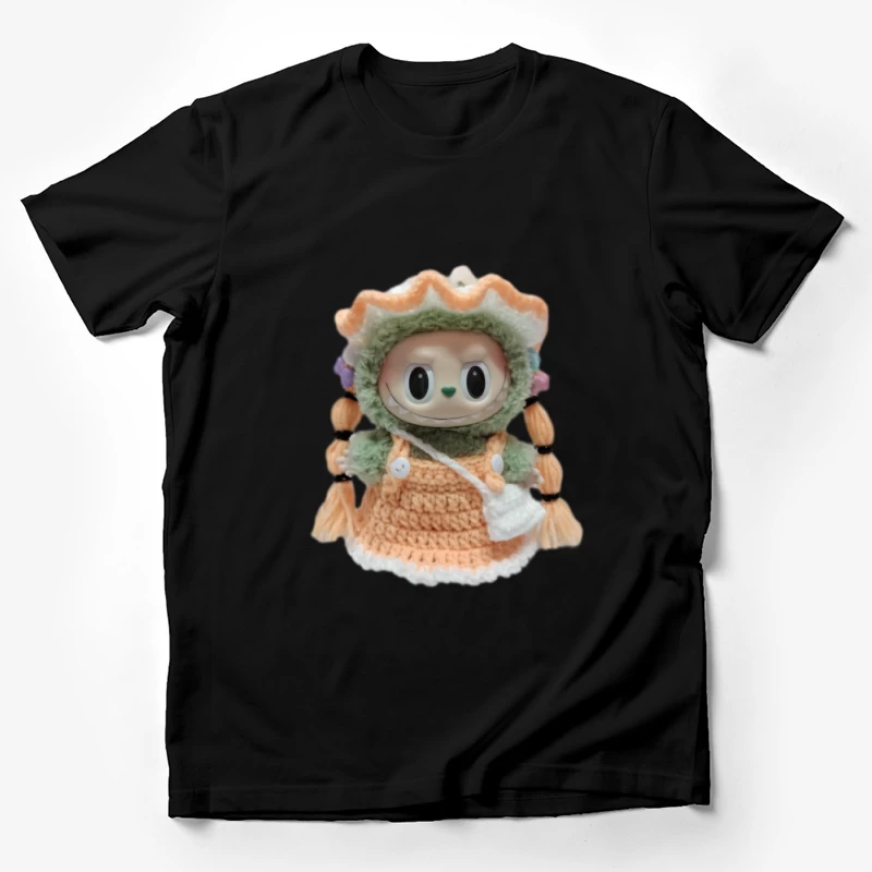 Häkelfigur mit Kostüm Herren T-Shirt