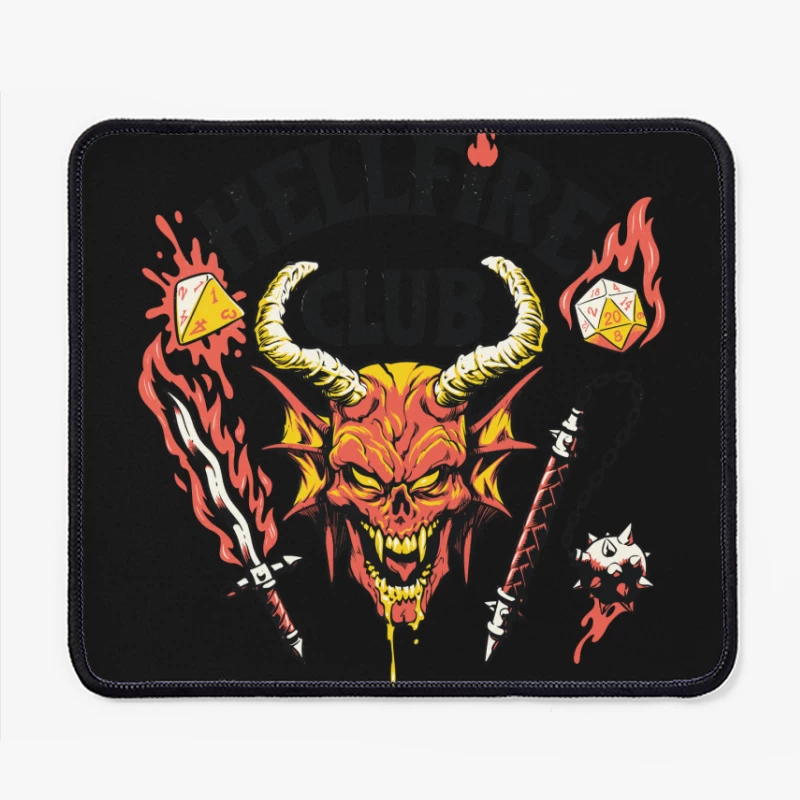 Hellfire Club Logo Design Mouse Pad