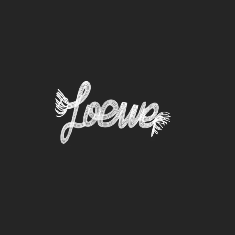 Design de texte Loewe avec détails Homme Sweat-shirt à enfiler