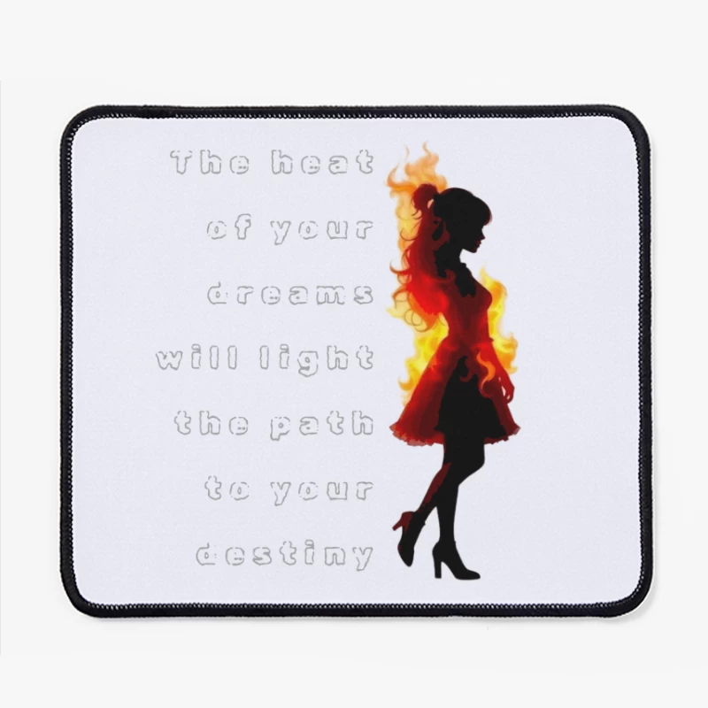 Inspiring Dreams and Destiny Mouse Pad