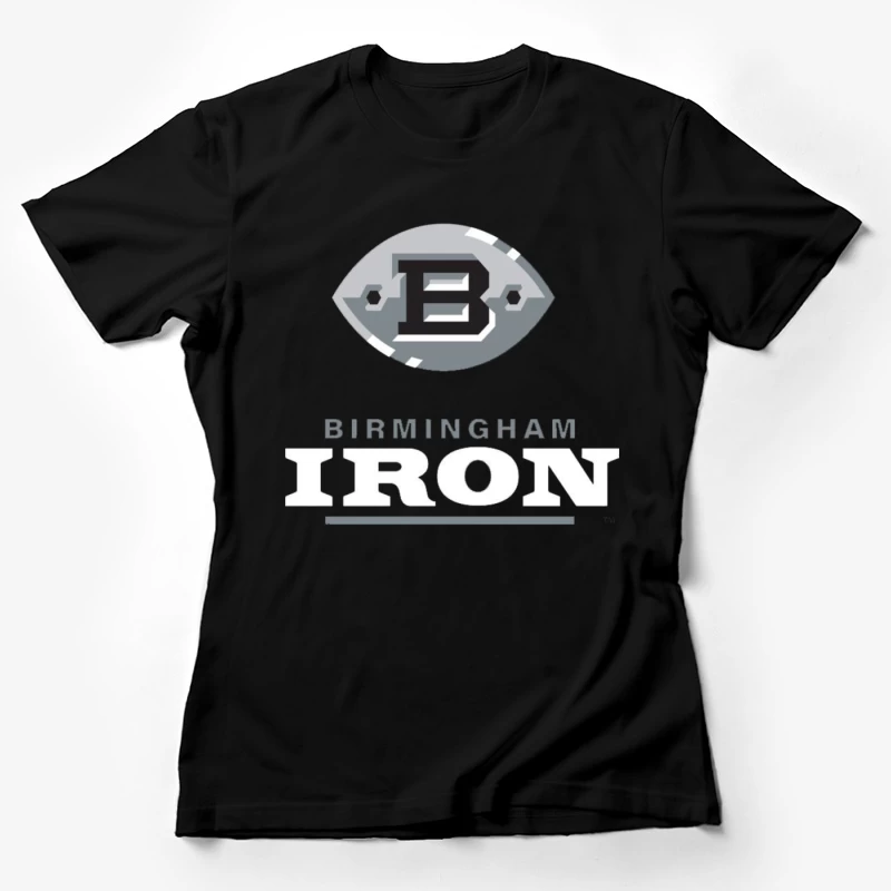 Birmingham Iron AAF Football Female T-Shirt